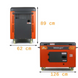 Дизель генератор Barracuda 9500 Super Silent 12 кВА 9,5 кВт 230/400В +ATS