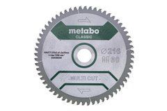 METABO ПИЛЬНИЙ ДИСК FZ/TZ 216x30x60z