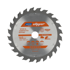 NORTON циркулярная пила 160MM x 20mm x 24Z дерево и композиты ATB (2,8/1,8)