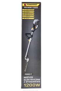 Електричний триммер для живоплоту Powermat PM-NEW-1200S 40 см 1200 Вт