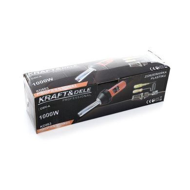 Паяльник для пластика KD863 мощностью 1000 Вт Kraft&Dele