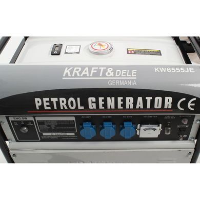 Генератор 5200 Вт 12 / 230 В Kraft&Dele KD119
