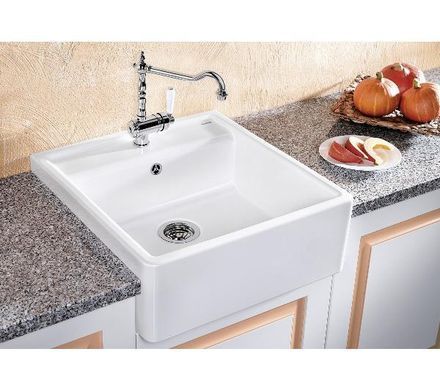 Кухонная мойка Blanco Panor 60 514486 - белый глянец