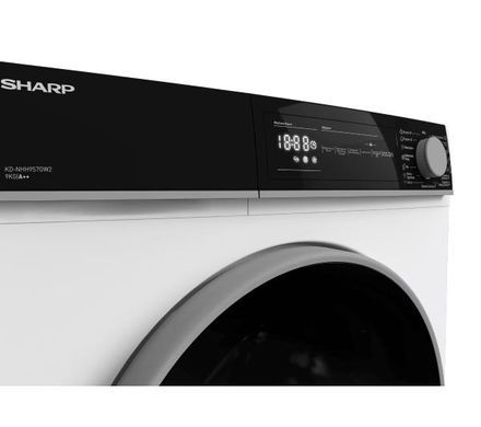 Сушильна машина Sharp KD-NHH9S7GW2-PL - 60,9 см - тепловий насос - 9 кг