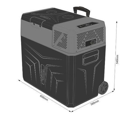 Холодильник Yolco BX50 Carbon