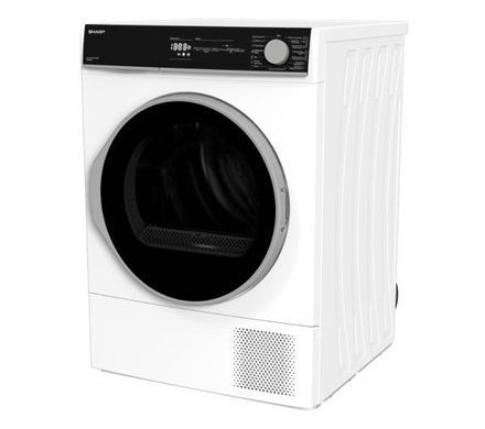 Сушильна машина Sharp KD-NHH9S7GW2-PL - 60,9 см - тепловий насос - 9 кг