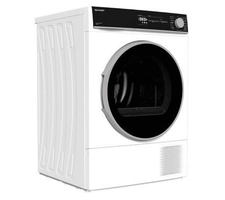 Сушильна машина Sharp KD-NHH9S7GW2-PL - 60,9 см - тепловий насос - 9 кг
