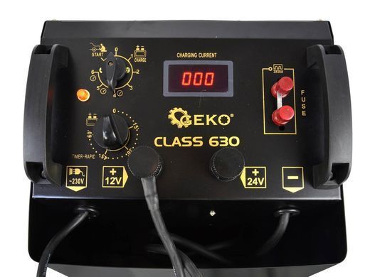 Пуско-зарядний пристрій 630 LCD Geko G80026