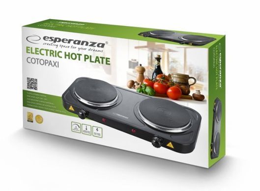 Плита электрическая ESPERANZA EKH010K двойная