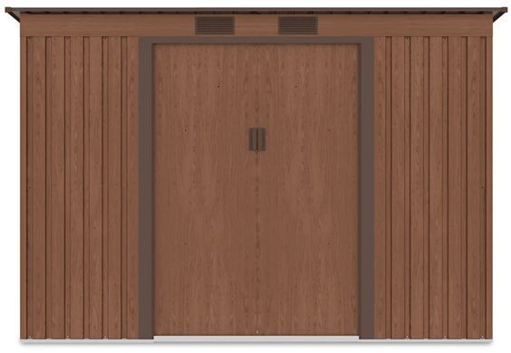 Сарай для инструментов 261x181 см Hardmaister Oregon Орех