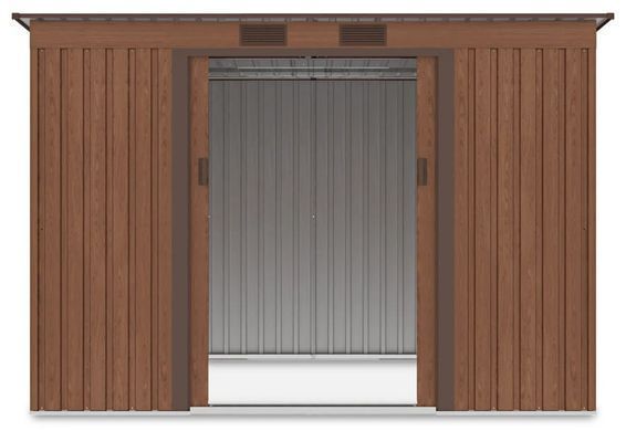 Сарай для инструментов 261x181 см Hardmaister Oregon Орех