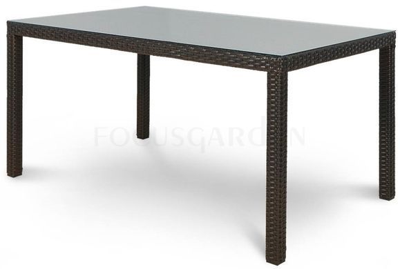 Мебель из ротанга для террасы Fiesta/Venecja 6+1 Focus Garden коричневый