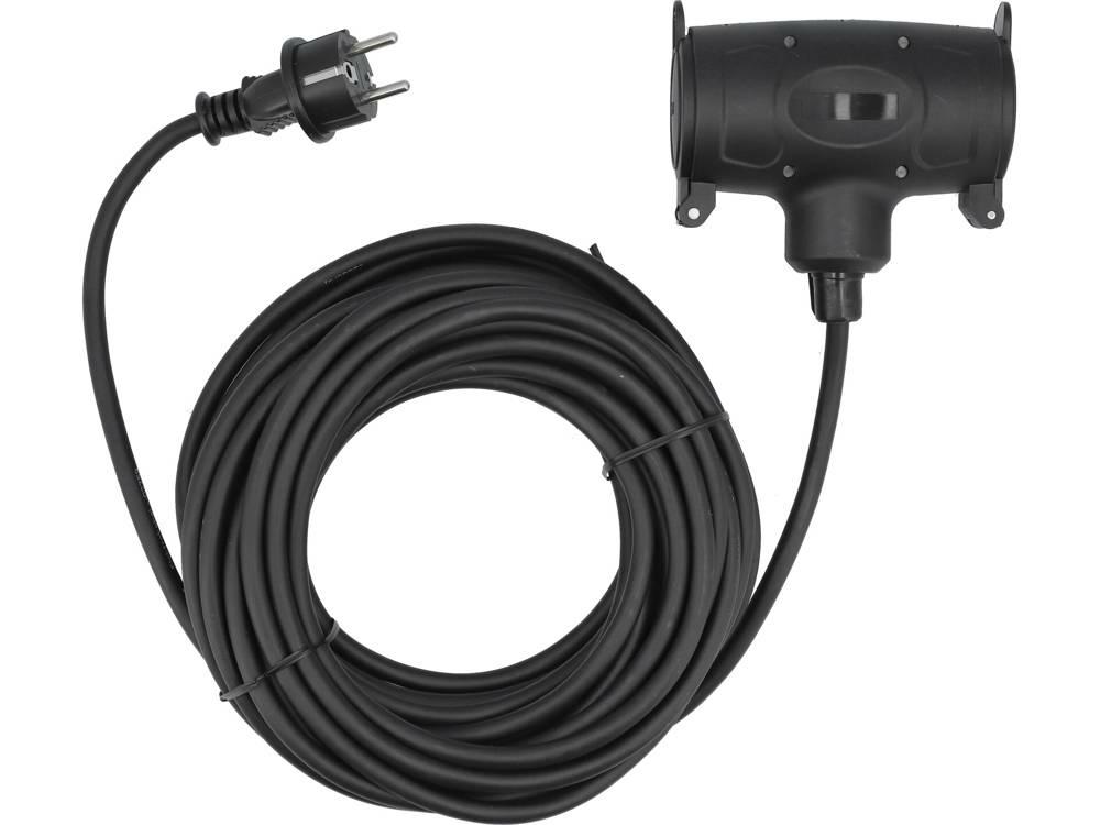 Строительный удлинитель Yato 2G тип F 15 м, 3×1,5 мм², IP44