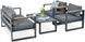 Садові меблі для відпочинку Focus Garden Panama Anthracite Anthracite