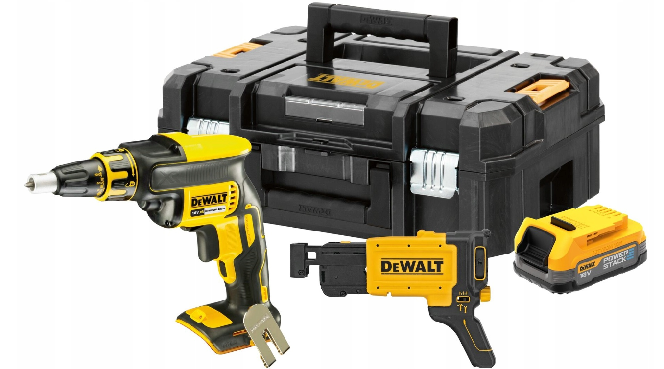 Шуруповерт для гіпсокартону DeWALT DCF620E1K безщітковий акумуляторний