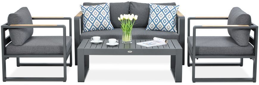 Садові меблі для відпочинку Focus Garden Panama Anthracite Anthracite