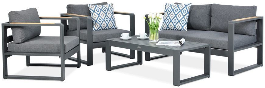 Садові меблі для відпочинку Focus Garden Panama Anthracite Anthracite