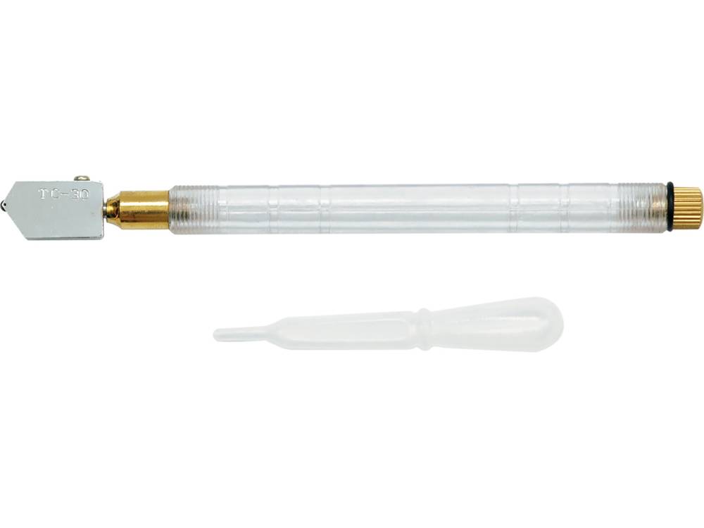 Масляный однороликовый стеклорез Vorel T05050