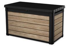 Садовый ящик для хранения DECO DEC BOX Ashwood пластиковый 380 л Keter