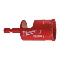 Коронка алмазная шестигранная MILWAUKEE HEX 25 мм