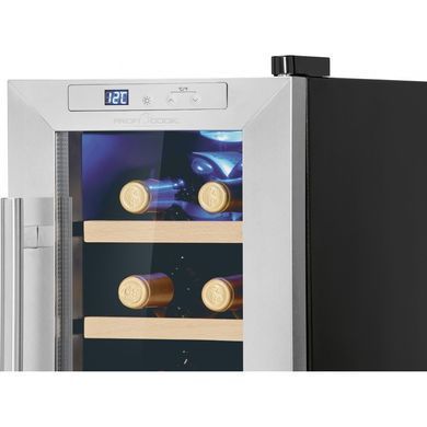 Винний холодильник вітрина 23 л 8 пляшок ProfiCook PC-WK 1233