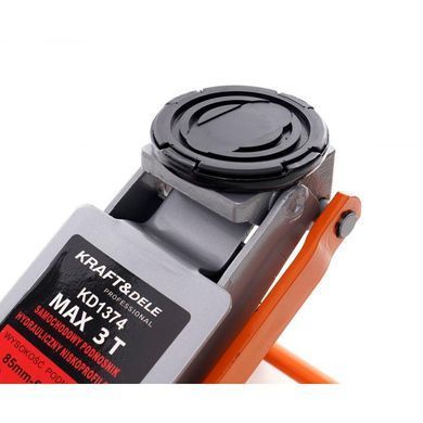 Низькопрофільний домкрат 3 т 85-505 мм&nbsp;Kraft&Dele KD1374
