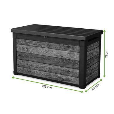 Садовий ящик для зберігання Ashwood пластиковий 380 л Keter