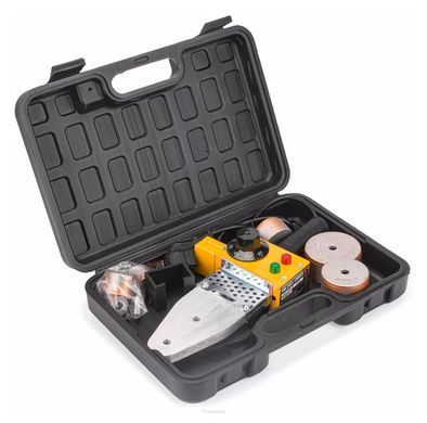 Паяльник для пластикових труб ППР 1500 Вт 6 МАТРИЦЬ 20-63ММ PM-ZGP-1500T2 Powermat