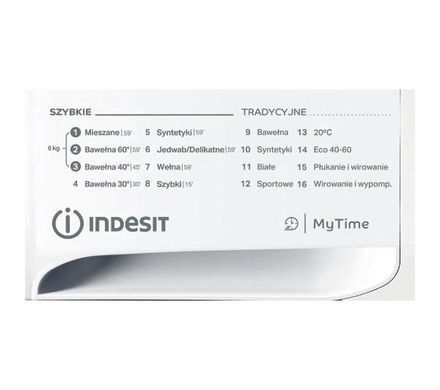 Пральна машина Indesit MTWA 61251 W PL - 6кг