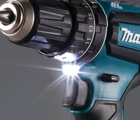 MAKITA ШУРУПОКРУТ УДАРНИЙ 18V DHP485RFJ 50/27Nm 2x3,0Ah BL