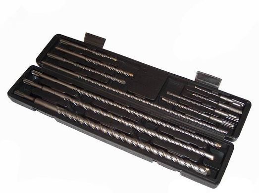 Набір свердл SDSВ наличии 11PCS S4 В наличии валіза Mar-pol M23580