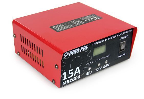 Мікропроцесорний випрямляч 12/24 В 15А Mar-Pol M82509