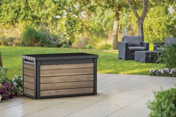 Садовий ящик для зберігання Ashwood пластиковий 380 л Keter