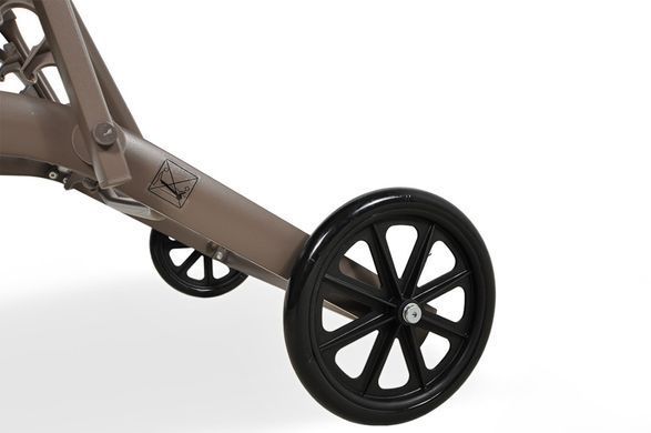 Шезлонг с каркасом из алюминия 2 шт Majorka Focus Garden бежевый