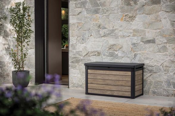 Садовий ящик для зберігання Ashwood пластиковий 380 л Keter