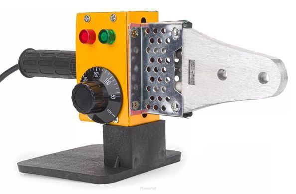 Паяльник для пластикових труб ППР 1500 Вт 6 МАТРИЦЬ 20-63ММ PM-ZGP-1500T2 Powermat