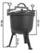 Чавунний котел 8л Mar-Pol M90031