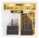 Набір свердел по металу HSS-G Black Gold&nbsp;23 шт DT70729&nbsp;DeWALT