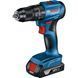 BOSCH ШУРУПОВЕРТ УДАРНЫЙ 18V GSB 185-LI 2x2,0Ah 50/21Nm ЧЕМОДАН