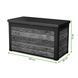 Садовий ящик для зберігання DECO DEC BOX Ashwood пластиковий 380 л Keter