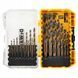 Набір свердел по металу HSS-G Black Gold&nbsp;23 шт DT70729&nbsp;DeWALT