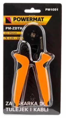 Щипцы для обжима наконечников и кабелей 0,25-10mm&sup2; PM-ZDTK-0.2510T Powermat
