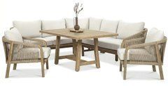 Комплект мебели деревянный из акации MARIGOLD Dining для сада и террасы FURRORE