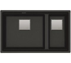 Кухонна мийка Franke Kanon KNG 120 онікс - граніт