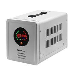 ИБП Qoltec Pure Sine Wave | 800 ВА | 560 Вт | Твердая фаза | Серый