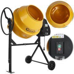 Бетономешалка GEKO 200L 1000W для цемента и бетона