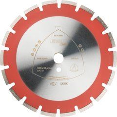 Klingspor Диск алмазный сегментный 350x3,2x25,4 мм DT602B