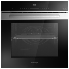 Встраиваемый электрический многофункциональный духовой шкаф 60 см черный Concept etv8560bc