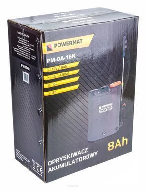 Аккумуляторный опрыскиватель Powermat PM-OA-16K