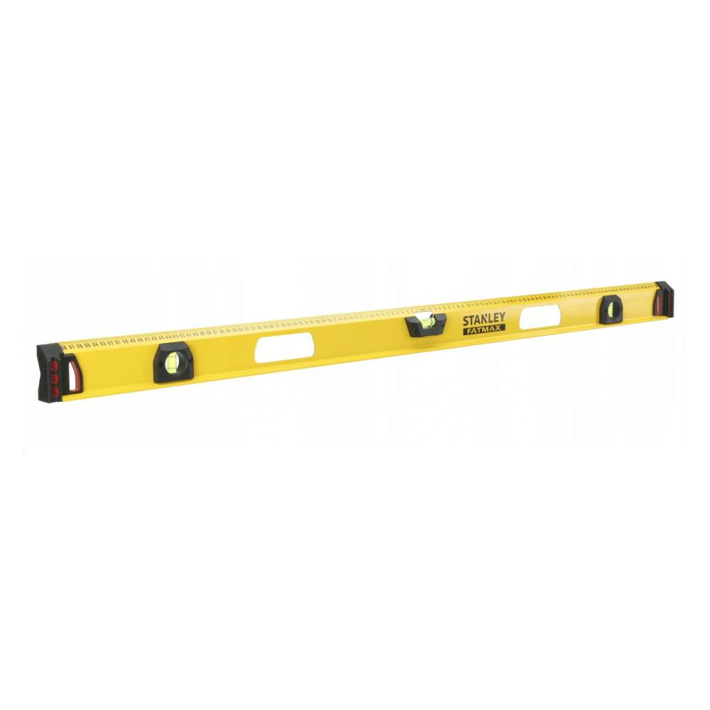 Рівень Stanley FatMax II 1200 мм, 3 ампули, точність ±0,5 мм/м